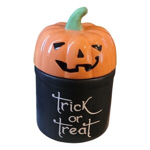 Jackolantern Halloween Trick or Treat Jar